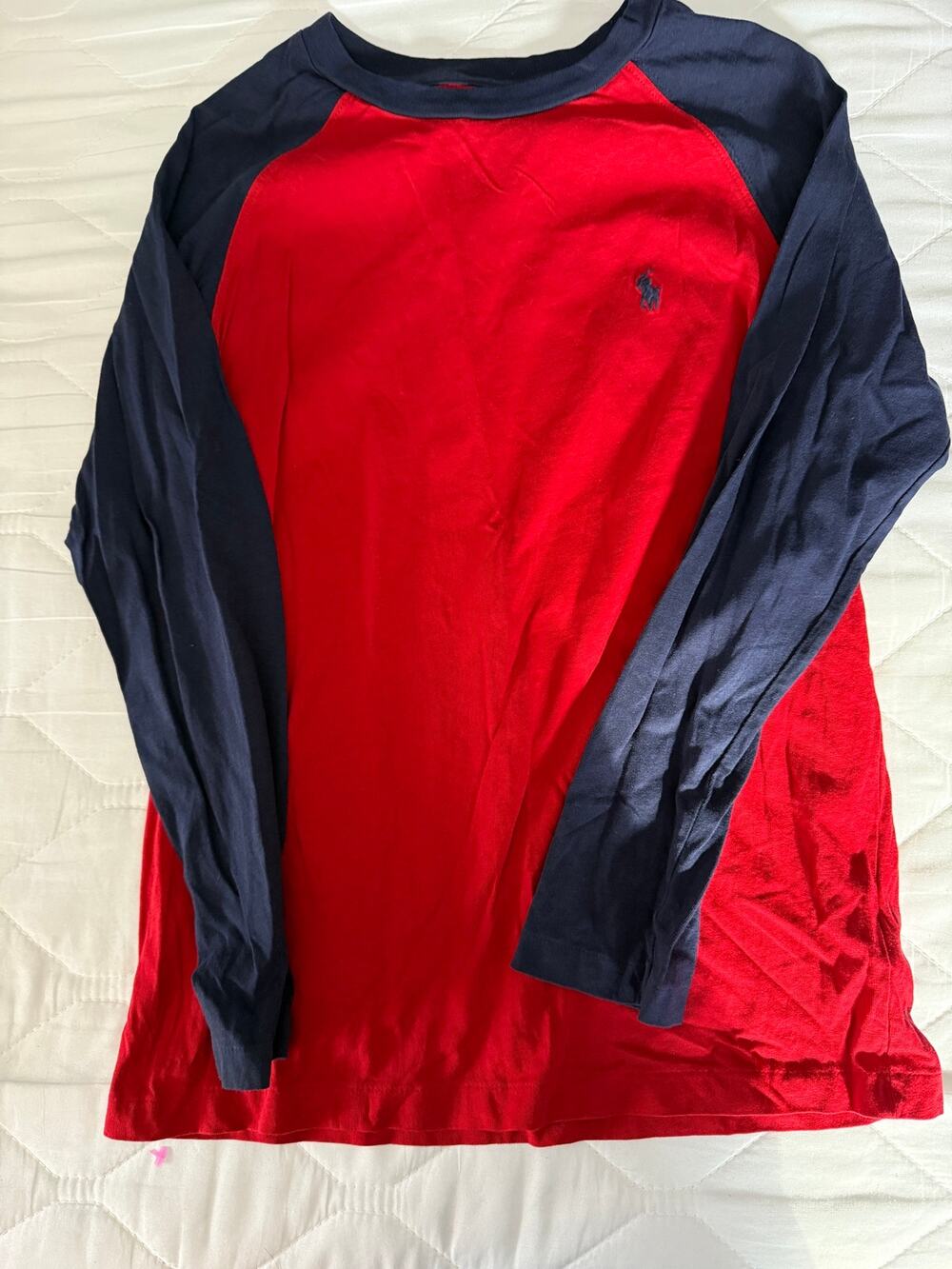 Ralph Lauren blue red Shirt size 10-12